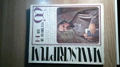 Revista Manuscriptum Nr. 1-4 / 1992 (86-89), Anul XXIII