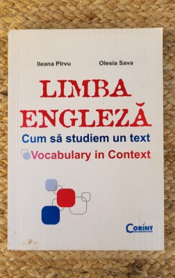 Limba engleza. Cum sa studiem un text-Ileana Pirvu, Olesia Sava foto