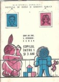 Copilul intre 1 si 3 ani V. Petrescu-Coman Editura Medicala 1976 Psihologie Dezvoltare Personala Carti Literatura