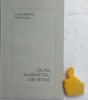 Glas albastru de stea Gheorghe Daragiu cu autograf