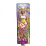 BARBIE PAPUSA BARBIE CU PARUL BLOND SI GALBEN, Mattel