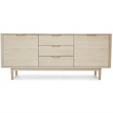 3-Door Sideboard Nyborg Solid Oak