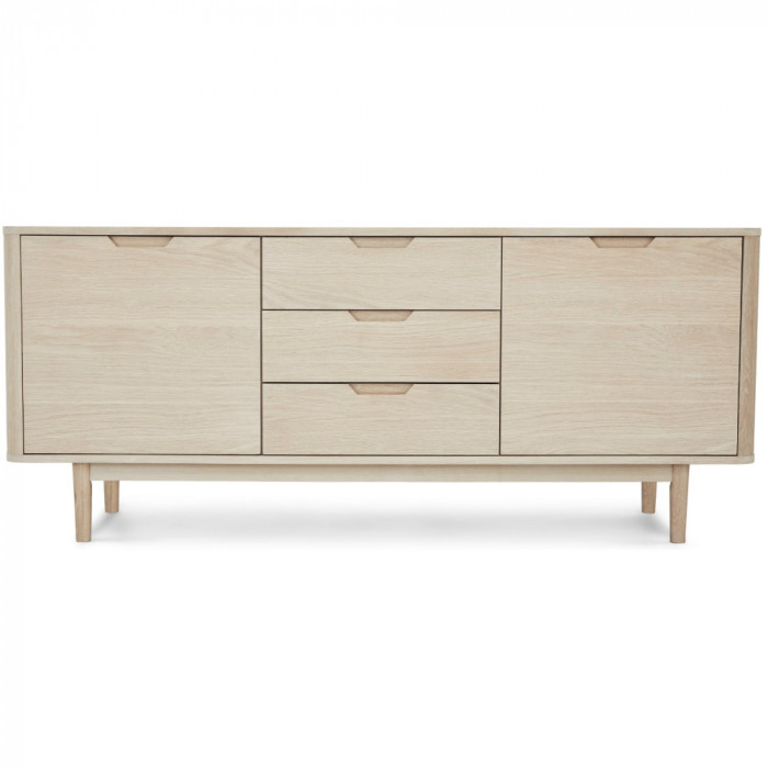 3-Door Sideboard Nyborg Solid Oak