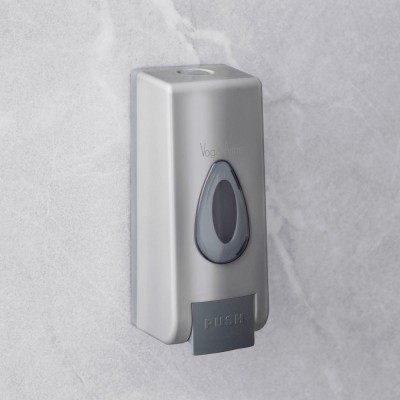 Vog und Arths - Dozator manual de săpun lichid - 350 ml, de perete - argintiu foto