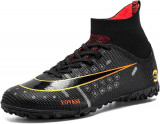 Pantofi de fotbal Turf Hightop TF Pantofi de fotbal Profesional Outdoor Sport In