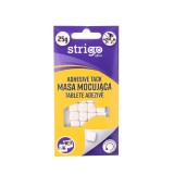 Pastile adezive Strigo, 25 g, alb,32 bucati set