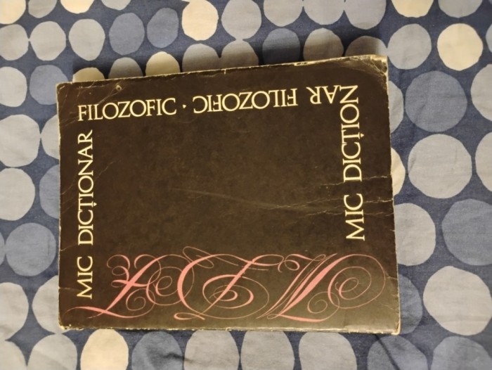 Mic dicționar filozofic