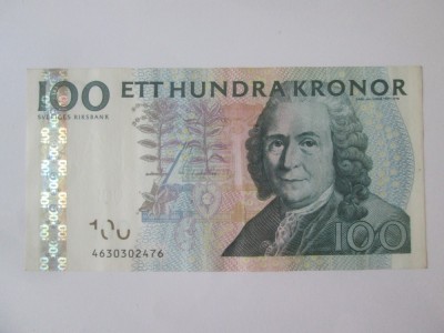 Suedia 100 Kronor 2006 UNC foto