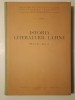 N. I. Barbu - Istoria literaturii latine de la 69 - 476 e.n. (1962)