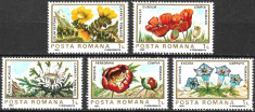 ROMANIA 1983 - LP 1084 - FLORA DIN REZERVA?II NATURALE DIN EUROPA - SERIE MNH foto
