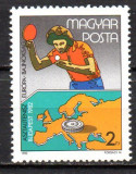 UNGARIA 1982, Campionatul European de tenis de masa, Sport, MNH, serie neuzata, Nestampilat