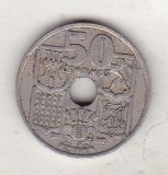 bnk mnd Spania 50 centimos 1949 (51) KM776 - sageti cu varful in jos