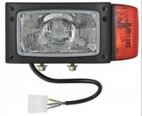 Far Stanga Universal Wesem REPR1.24204 H4 12/24V T4W P21W, Utilaje, Tractoare, Excavatoare, Omologare E20