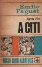 Arta de a citi foto
