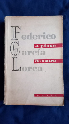 Federico Garcia Lorca - 4 Pise de teatru foto