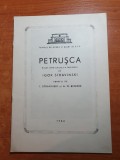 Program teatrul de opereta si balet 1964 - petrusca