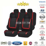 Huse auto universale pentru scaune - rosii, Carguard