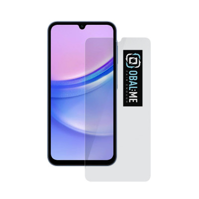 Folie de protectie telefon din sticla OBAL:ME, 2.5D pentru Samsung Galaxy A15 5G, Transparent foto