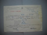 HOPCT DOCUMENT VECHI 301- MINISTERUL INDUSTRIEI COMERT EXTERIOR /BUCURESTI 1936, Documente