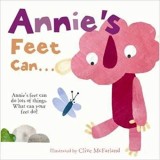 Annie's Feet Can... - Carte straina in engleza cu pagini touch-and-feel interactive