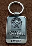 Breloc (metalic) fotbal - MANCHESTER CITY FC (OFFICIAL SUPPORTERS CLUB 2019-2020)