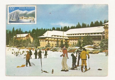 CA13-Carte Postala- Vedere Poiana Brasov, circulata 1980 foto