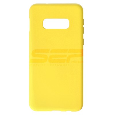 Toc silicon High Copy Samsung Galaxy S10e Yellow foto