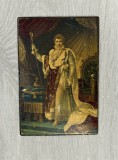 Placa metalica embosata vintage - Napoleon
