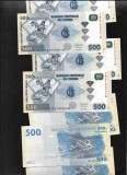 Congo 500 francs franci 2022 unc pret pe bucata