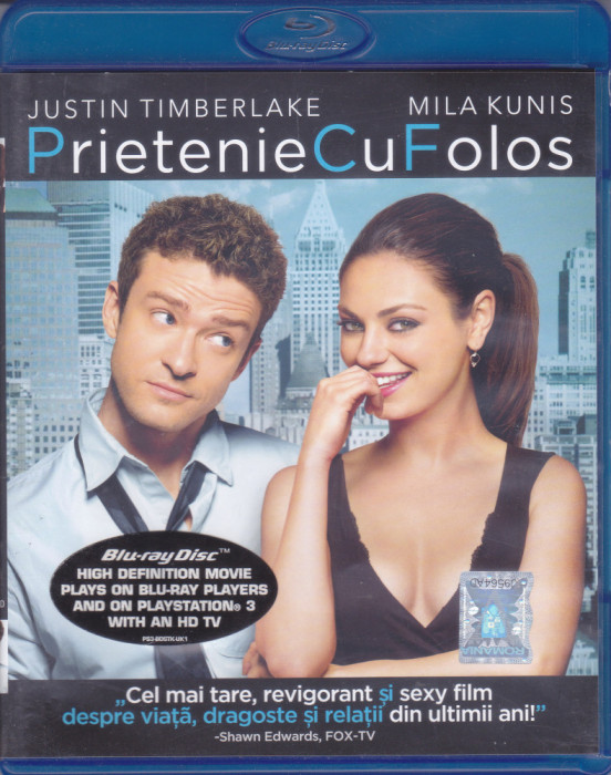 Film Blu Ray: O prietenie cu folos ( Jutin Timberlake , sub. in limba romana )