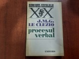 Procesul verbal de J.M.G.le Clezio