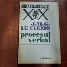 Procesul verbal de J.M.G.le Clezio