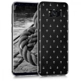 Husa pentru Samsung Galaxy S8 Plus, Silicon, Albastru, 41873.06, Carcasa, Kwmobile
