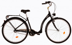 Bicicleta Oras Dhs Citadinne 2836 Negru 28 foto