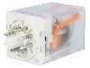 Releu electromagnetic, 110V AC, 20A, DPDT, serie R15, RELPOL - R15-2012-23-5110-WT