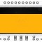 Iluminare de fundal LED ambră 36x27,5x2,6mm DISPLAY VISIONS