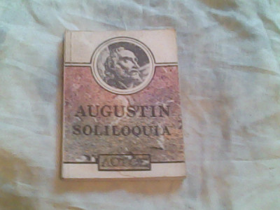 Soliloquia (vorbiri insingurate)+Sermones (predici)-Aurelius Augustinus foto