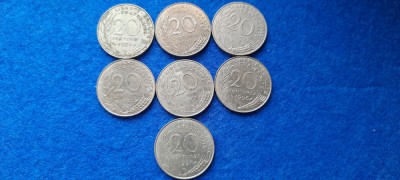 FRANTA 20 CENTIMES SET foto