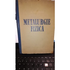Metalurgie Fizica - H.Schumann
