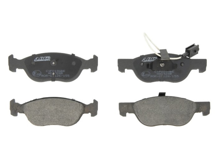 Set placute frana,frana disc FIAT BRAVA (182) (1995 - 2003) ABE C1F019ABE