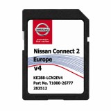 NISSAN Connect LCN2 Navi SD Card Map V4 Full Europa 2023