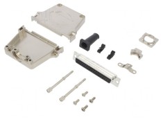Conector D-Sub 37-Pin Mamă Lipire pe Cablu Gold Flash