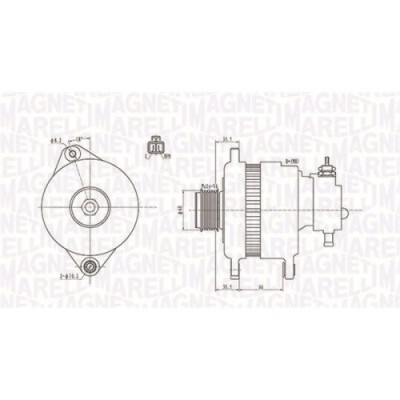 Magneti Marelli Generator / Alternator foto