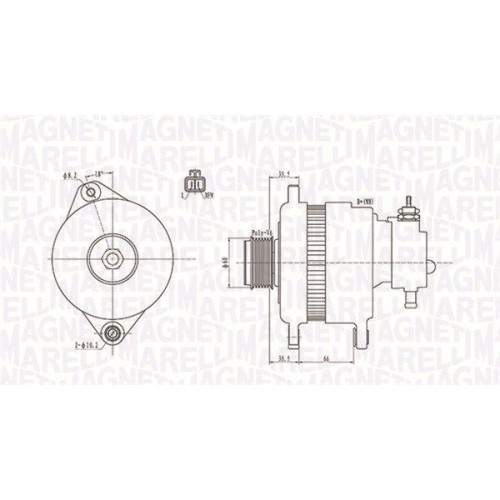 Magneti Marelli Generator / Alternator