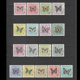 Fluturi LP 291-304 (Scott) Republica Guineea 1963