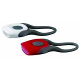 Set Far + Stop Silicon Twins 2 Led-uri 2 Functii Alb/Rosu Cod:MXBAC0333