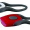 Set Far + Stop Silicon Twins 2 Led-uri 2 Functii Alb/Rosu Cod:MXBAC0333