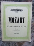 MOZART KLAVIERKONZERT B- DUR KV 450 AUSGABE FUR 2 KLAVIERE