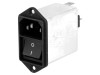 Conector AC 6A 250V IEC 60320 Soclu Tată