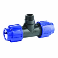 Racord PP PE țeavă T 20 x 1/2&quot; AG x 20